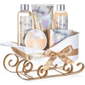 BODY & EARTH Jasmine & Honey Gift Set – New Year Spa Gift Basket for Women
