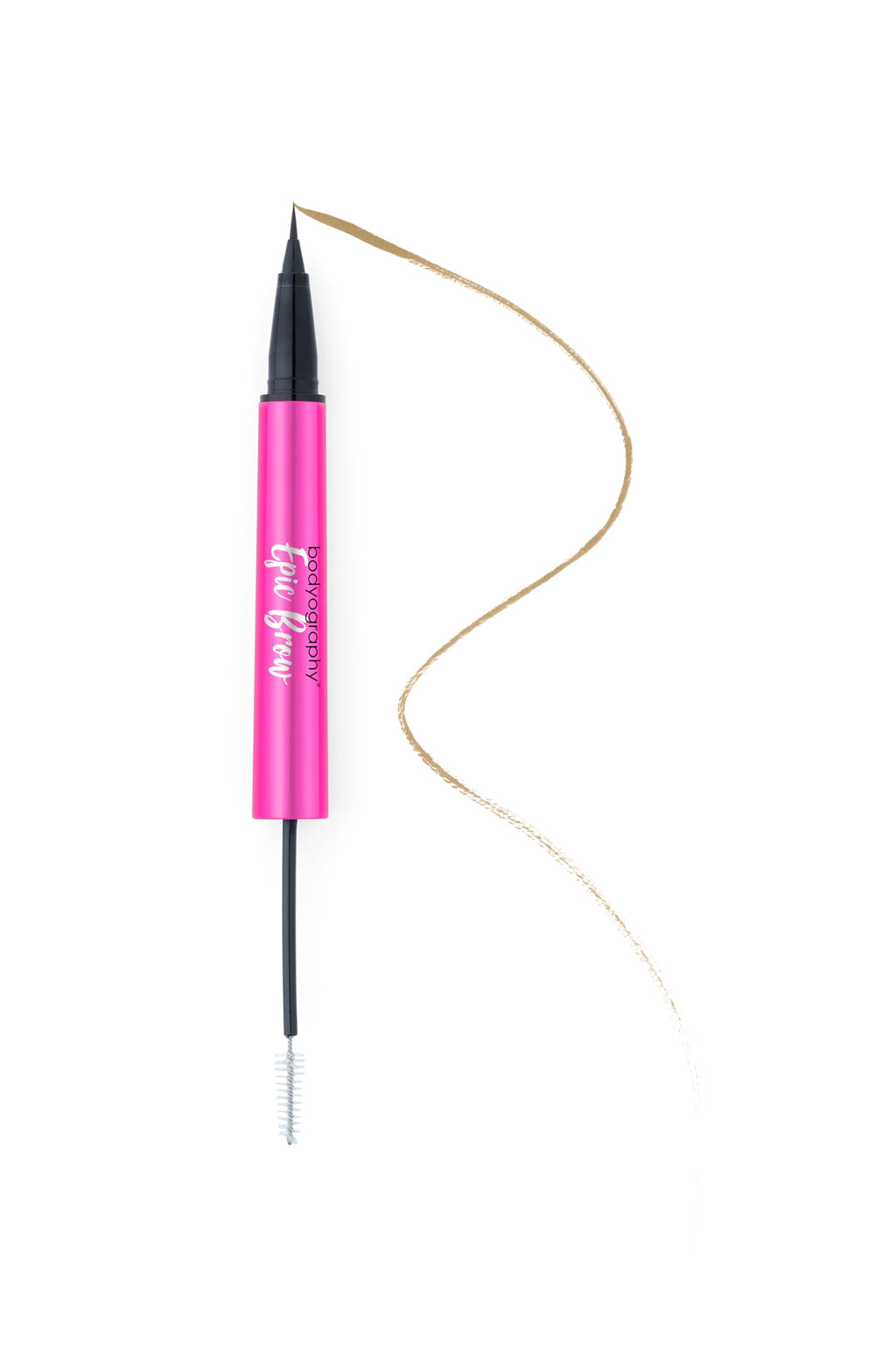 Bodyography Epic Brow: 2-in-1 Clear Gel + Micro-Fine Pen in Blonde – Long-Wear Brow Shaper