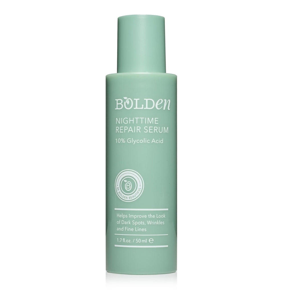 Bolden Nighttime Repair Serum | Dark Spots & Discoloration for Melanin-Rich & Acne-Prone Skin | 1.7 Fl Oz