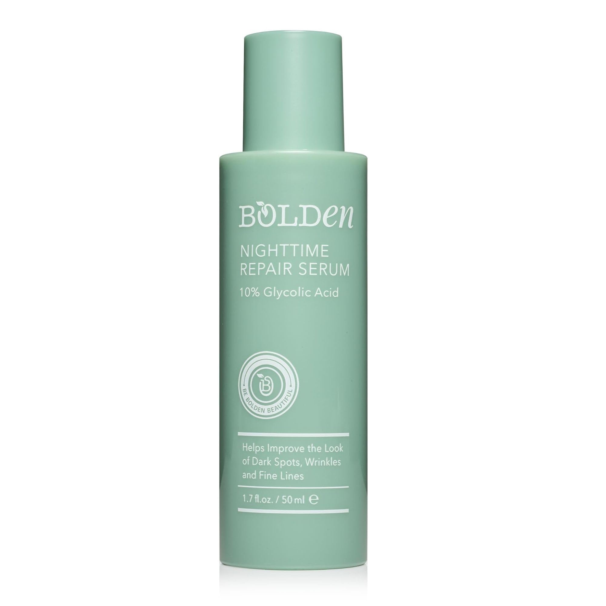 Bolden Nighttime Repair Serum | Dark Spots & Discoloration for Melanin-Rich & Acne-Prone Skin | 1.7 Fl Oz