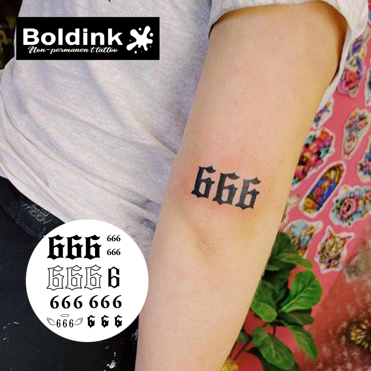 Boldink Semi-Permanent Tattoos | Realistic Waterproof Temporary Tattoos | 7–15 Days | Cruelty-Free Gift Packaging