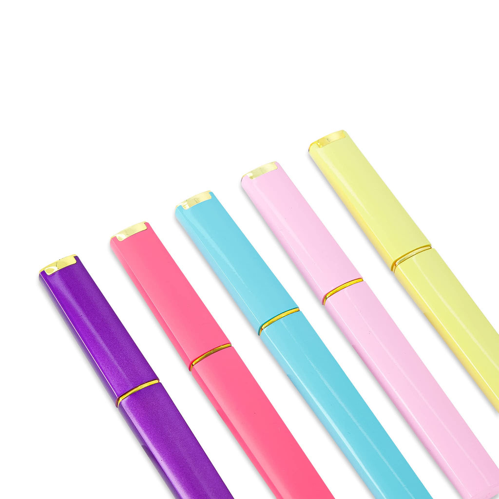 Bona Fide Beauty Czech Glass Nail File Set – 5-Pack with Hard Case