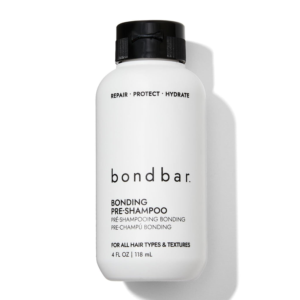 Bondbar PreShampoo Repair Treatment for Damaged Hair | Reduces Breakage & Frizz | Vegan & Cruelty-Free | 4 Fl Oz