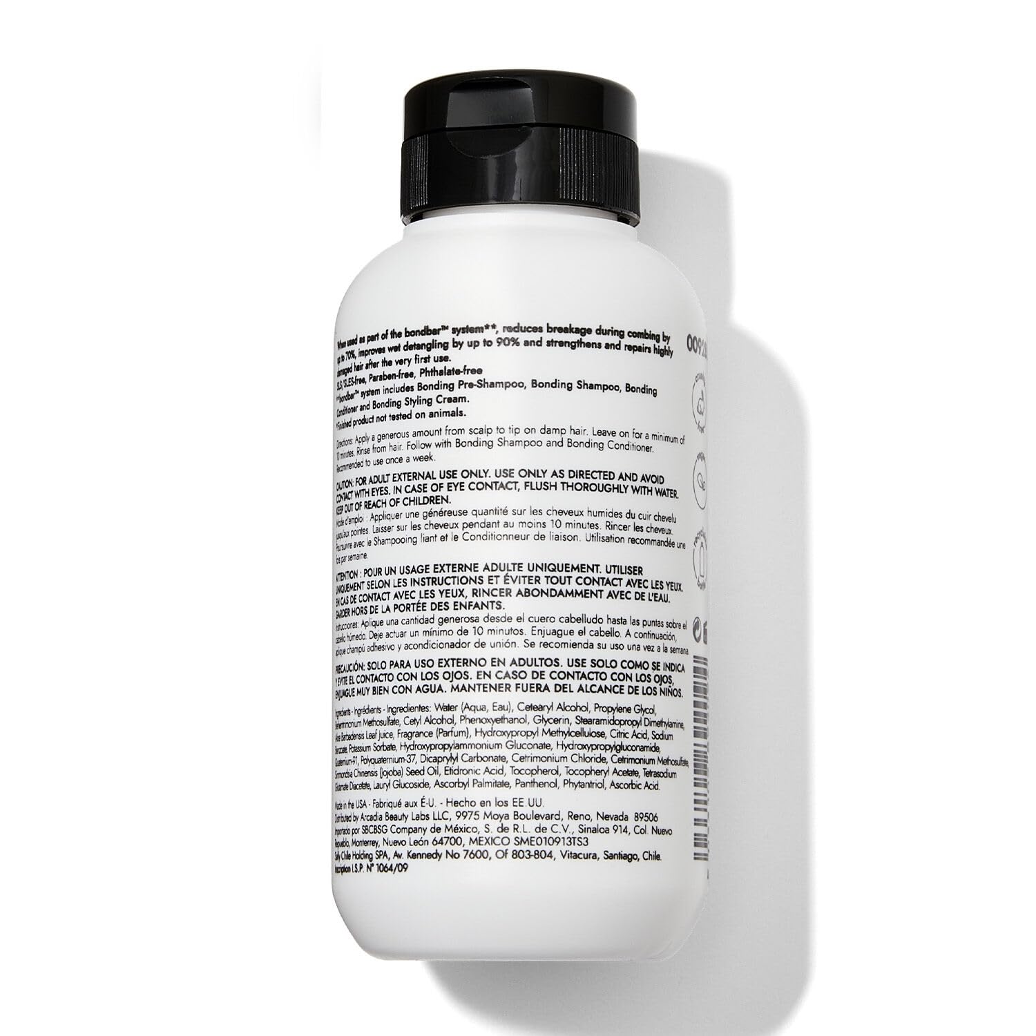 Bondbar PreShampoo Repair Treatment for Damaged Hair | Reduces Breakage & Frizz | Vegan & Cruelty-Free | 4 Fl Oz