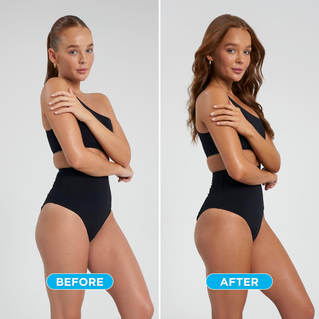 Bondi Sands Light/Medium Self Tanning Foam + Reusable Application Mitt — Flawless, Streak-Free Bronze