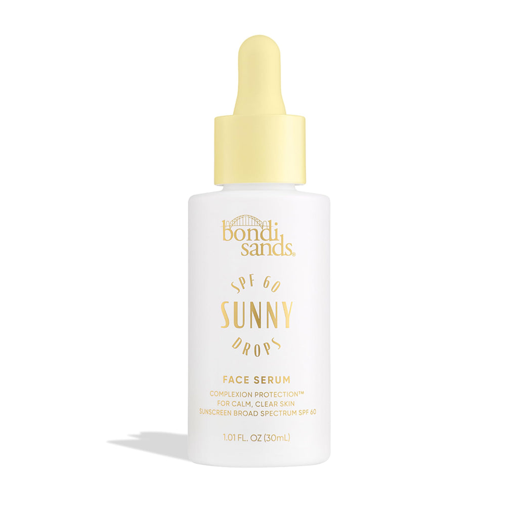 Bondi Sands Sunny Drops SPF 60 Face Serum – Hydrating, Oil-Free Broad Spectrum Sunscreen (1.01 fl oz)