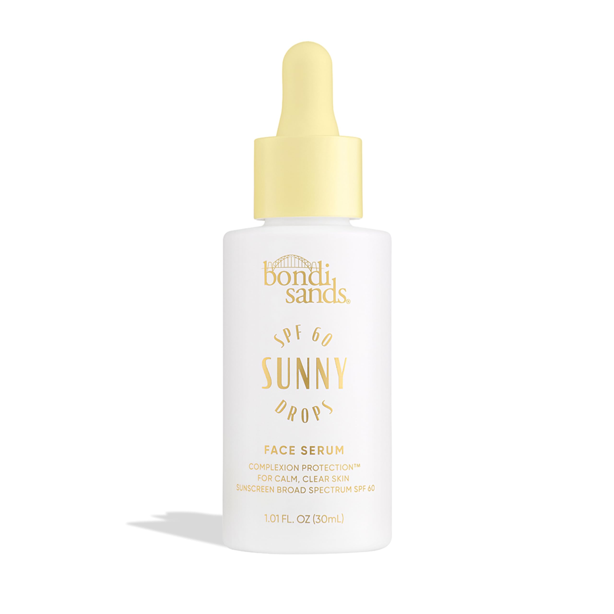Bondi Sands Sunny Drops SPF 60 Face Serum – Hydrating, Oil-Free Broad Spectrum Sunscreen (1.01 fl oz)
