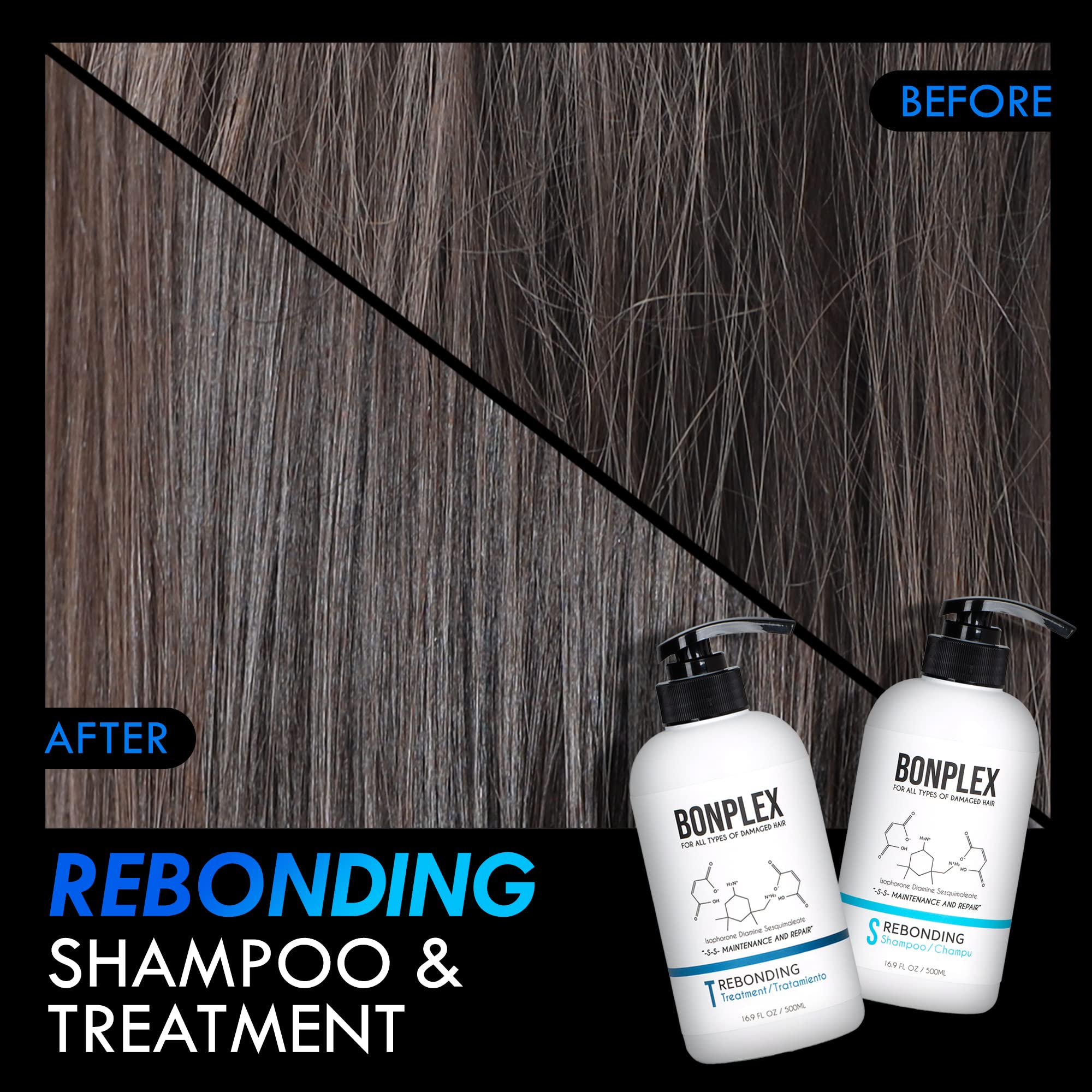 BONPLEX Perfect Bonding Concentrate – Bond Strengthening & Color Longevity Duo (10.1 oz)