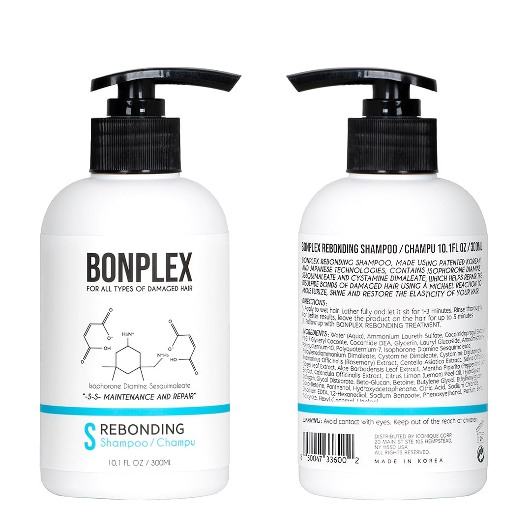 BONPLEX Perfect Bonding Concentrate – Bond Strengthening & Color Longevity Duo (10.1 oz)