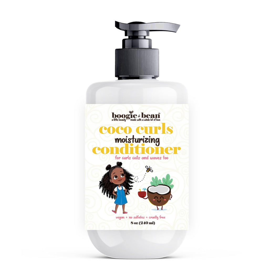 Boogie and Bean Kids Conditioner Detangler for Curly Hair