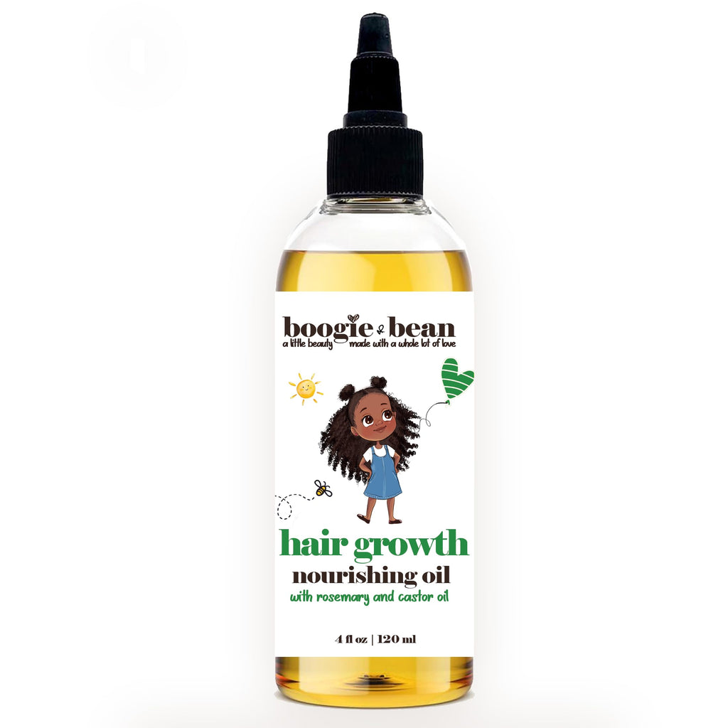 Boogie and Bean Kids Hair Growth Oil – Rosemary, Non-GMO