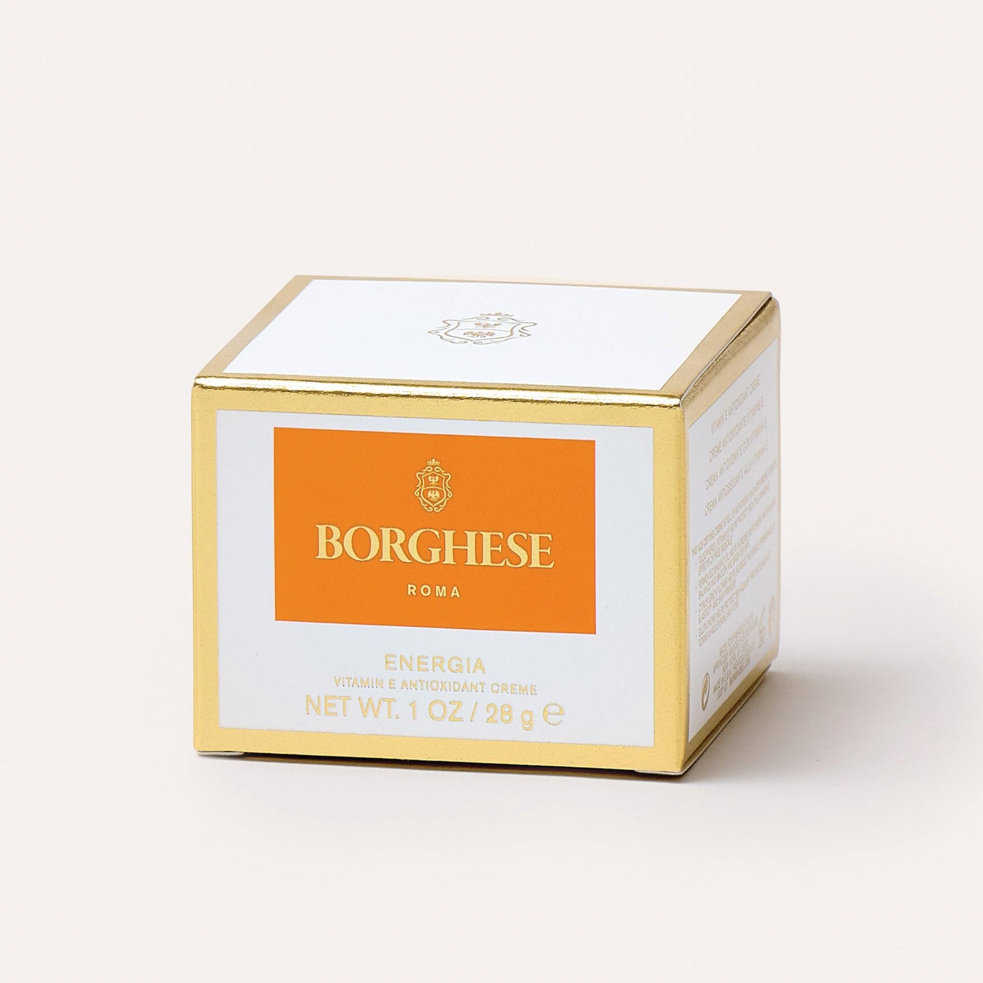 Borghese ENERGIA Vitamin E Antioxidant Cream – Gel-Cream Anti-Aging Moisturizer for All Skin Types