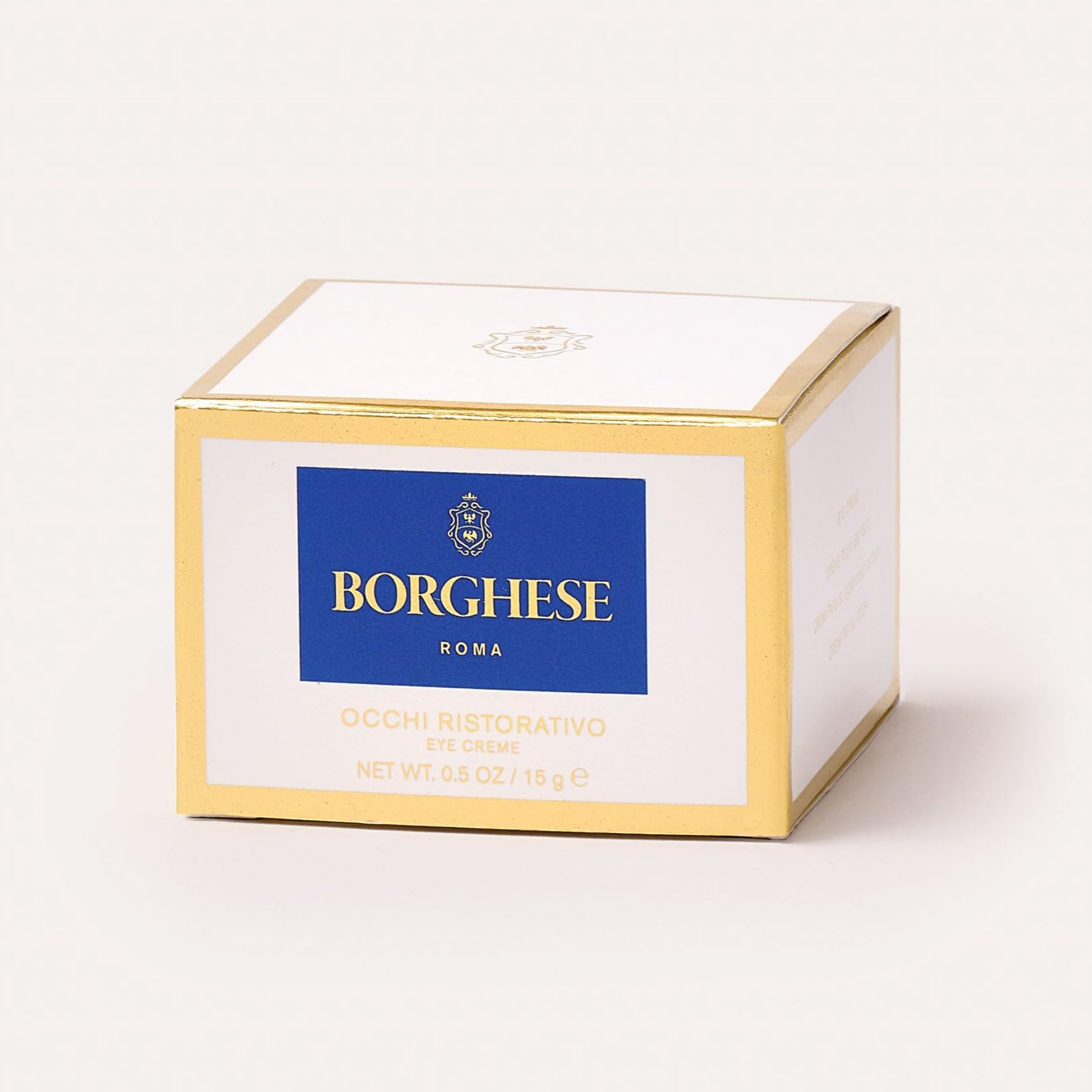 Borghese Restorative Eye Creme – Firming & Hydrating Eye Gel with Hyaluronic Acid