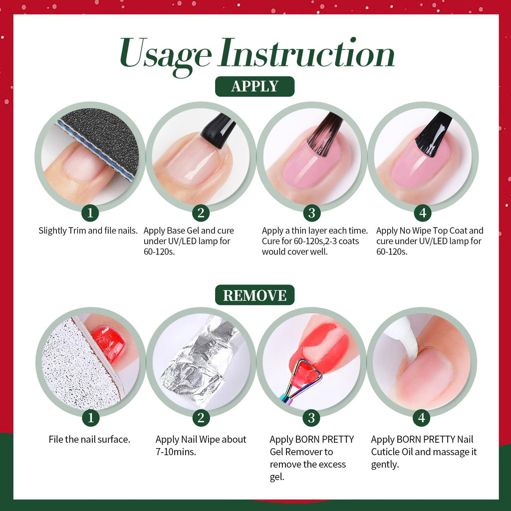 Born Pretty Christmas Cat Magnetic Eye Gel Nail Polish Set – 6 Colors (7ml each) for Holiday Manicure