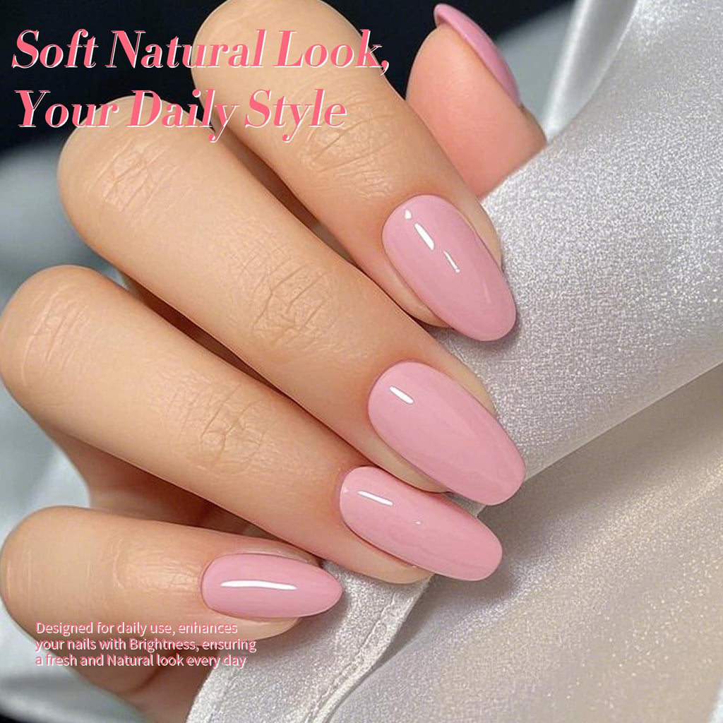 Born Pretty Nude Pink Gel Nail Polish – 6-Piece Neutral Pink Gel Set