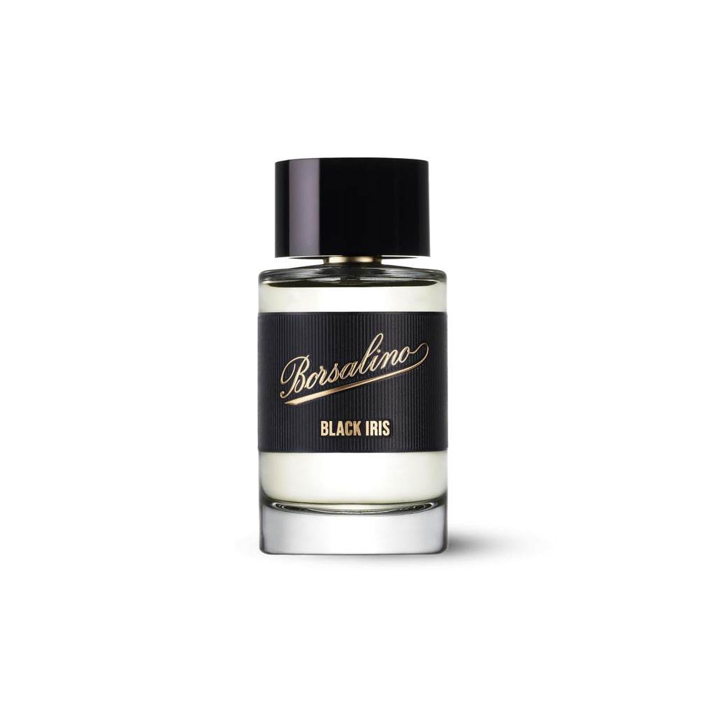 Borsalino Black Iris – Men’s Eau de Parfum | Long-Lasting Fresh Woody Amber with Bergamot & Iris