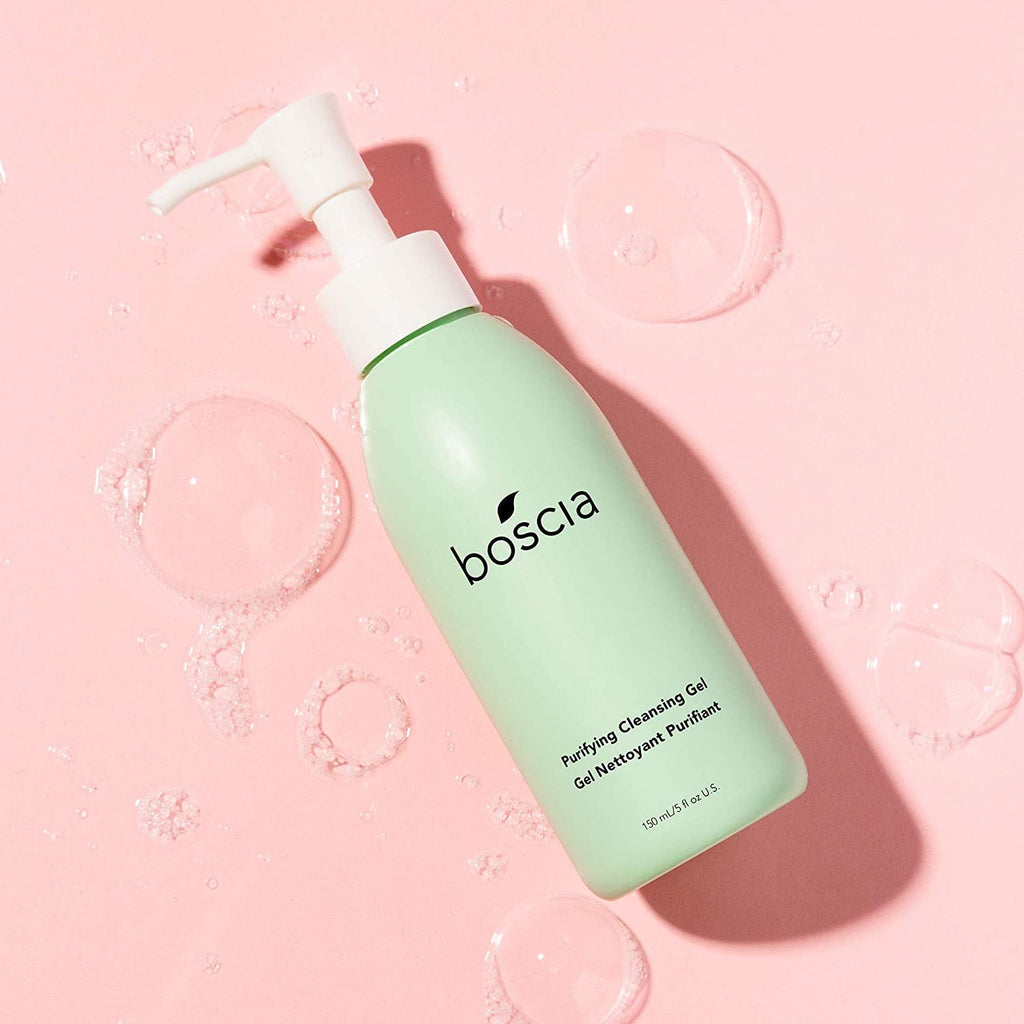 boscia Purifying Cleansing Gel – Vegan, Cruelty-Free Deep Cleansing for All Skin Types | 5 fl oz