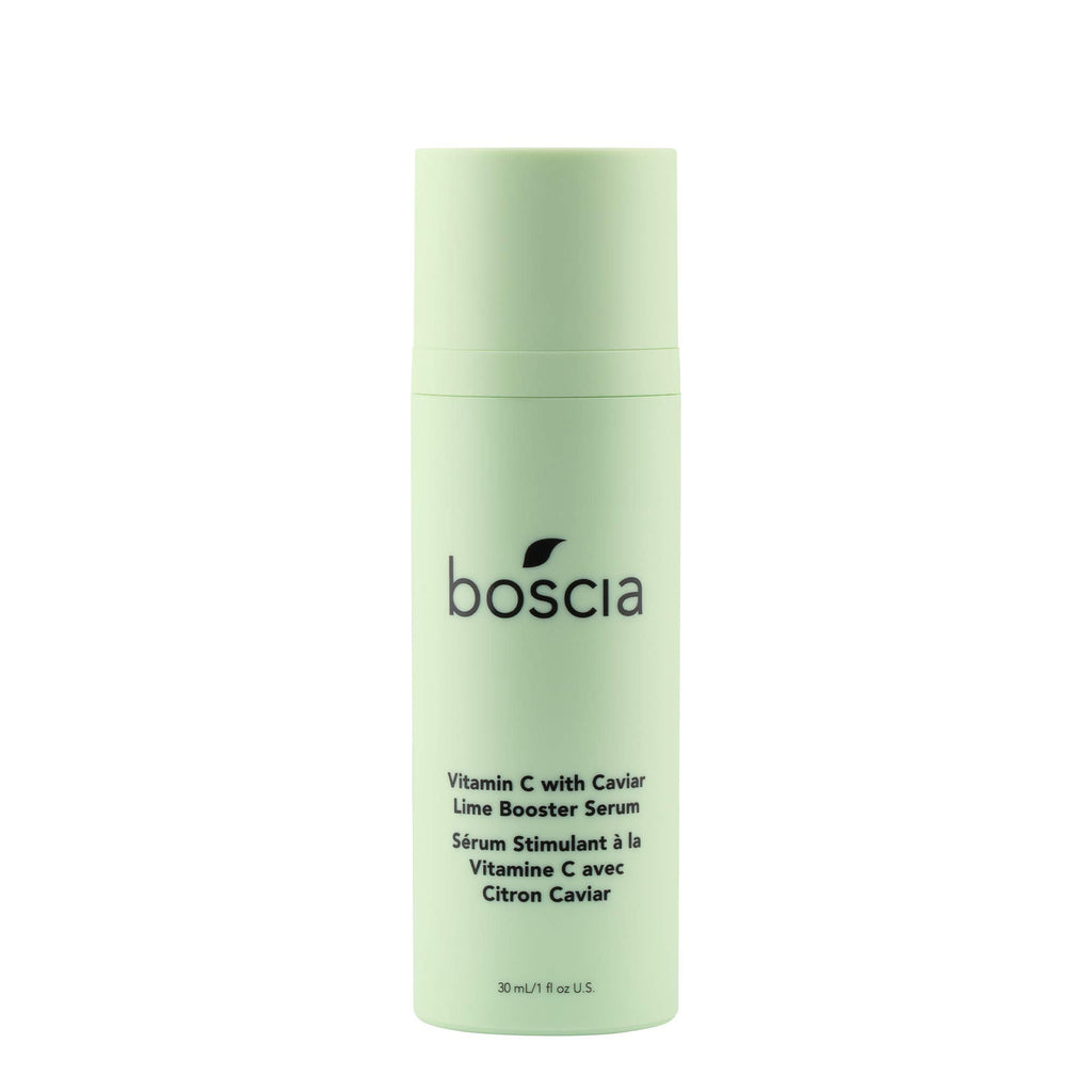 boscia Vitamin C with Caviar Lime Booster Serum – Vegan, Cruelty-Free Skin Care