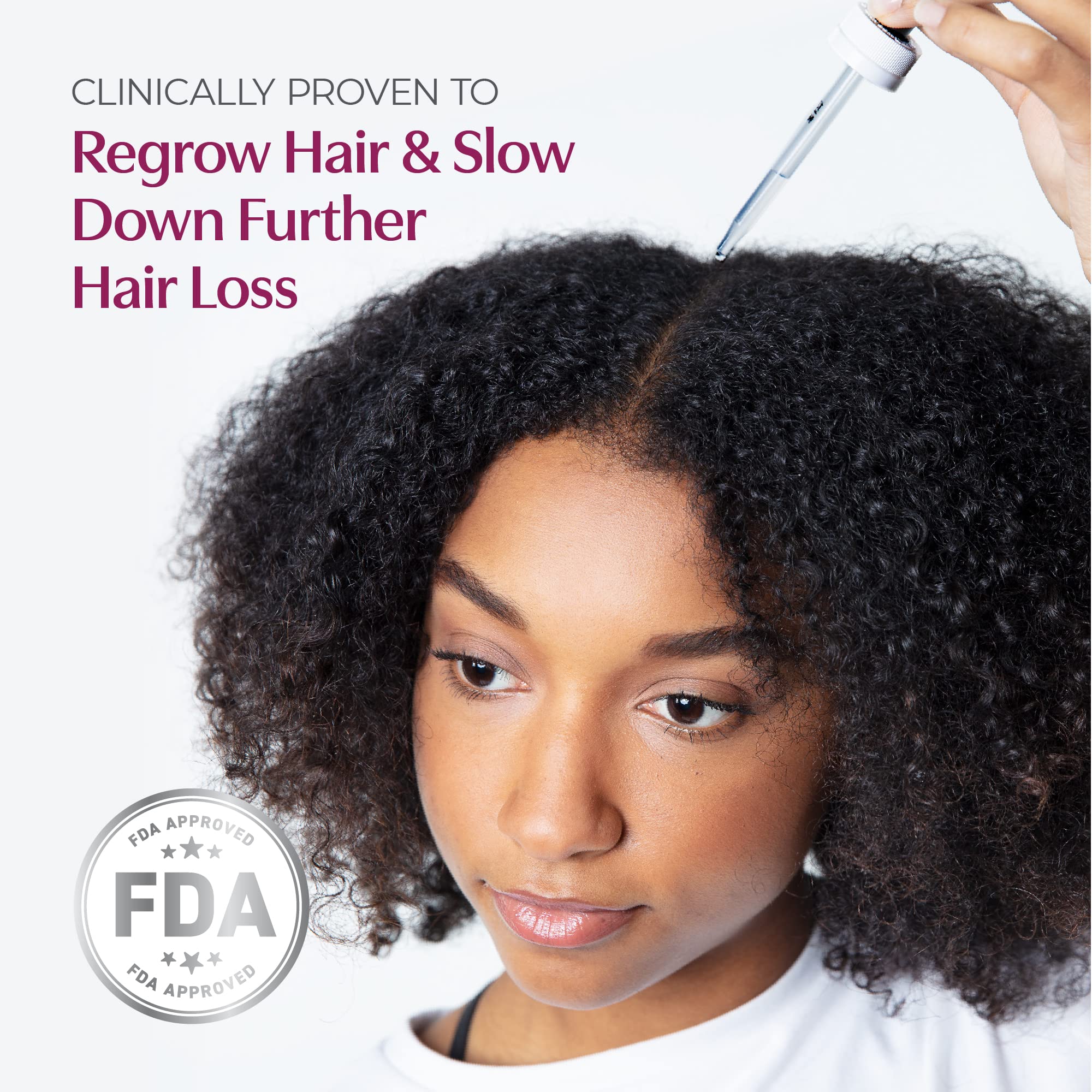 BosleyMD Hair Regrowth Treatment Regular Strength for Women – 2 x 2 Oz (2 Count)
