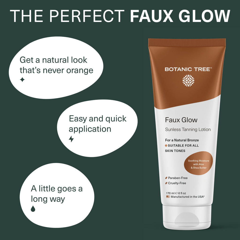 Botanic Tree Self Tanner | Natural Sunless Tanner for Flawless Bronzing