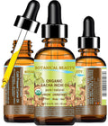 Botanical Beauty Sacha Inchi Oil – 100% Pure Organic Carrier Oil, Cold-Pressed (0.5 fl oz) for Face, Skin & Hair