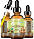 Botanical Beauty Organic Shea Butter Oil – 100% Pure, Cold-Pressed Carrier Oil (2 oz)