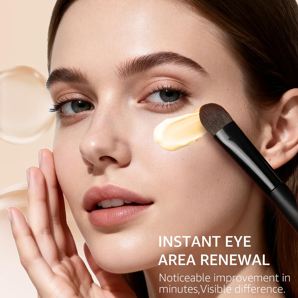Botanikind 2PCS Perfection Eye Tightener Cream with 2 Brushes – Lightweight Firming Eye Care for All Skin Types