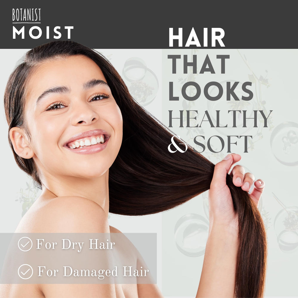BOTANIST Keratin Shampoo & Conditioner Set with Argan Oil – Sulfate-Free, 31.7 oz