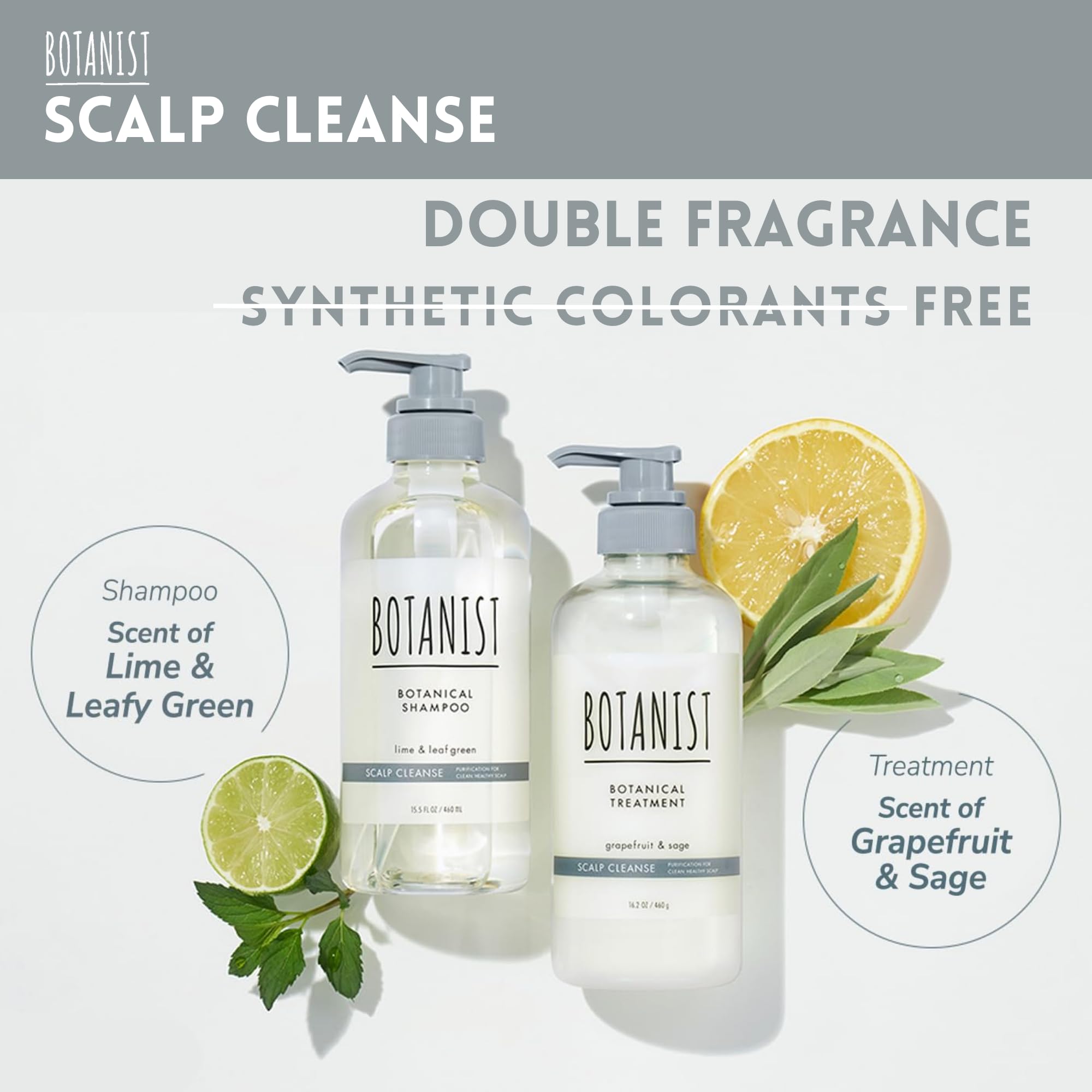 Botanist Dry Scalp Shampoo & Conditioner — Sulfate & Paraben Free, Keratin & Jojoba, 31.7 oz