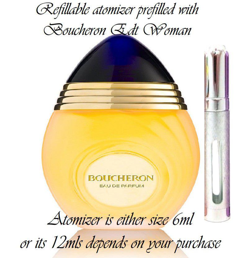 Boucheron sample perfume spray