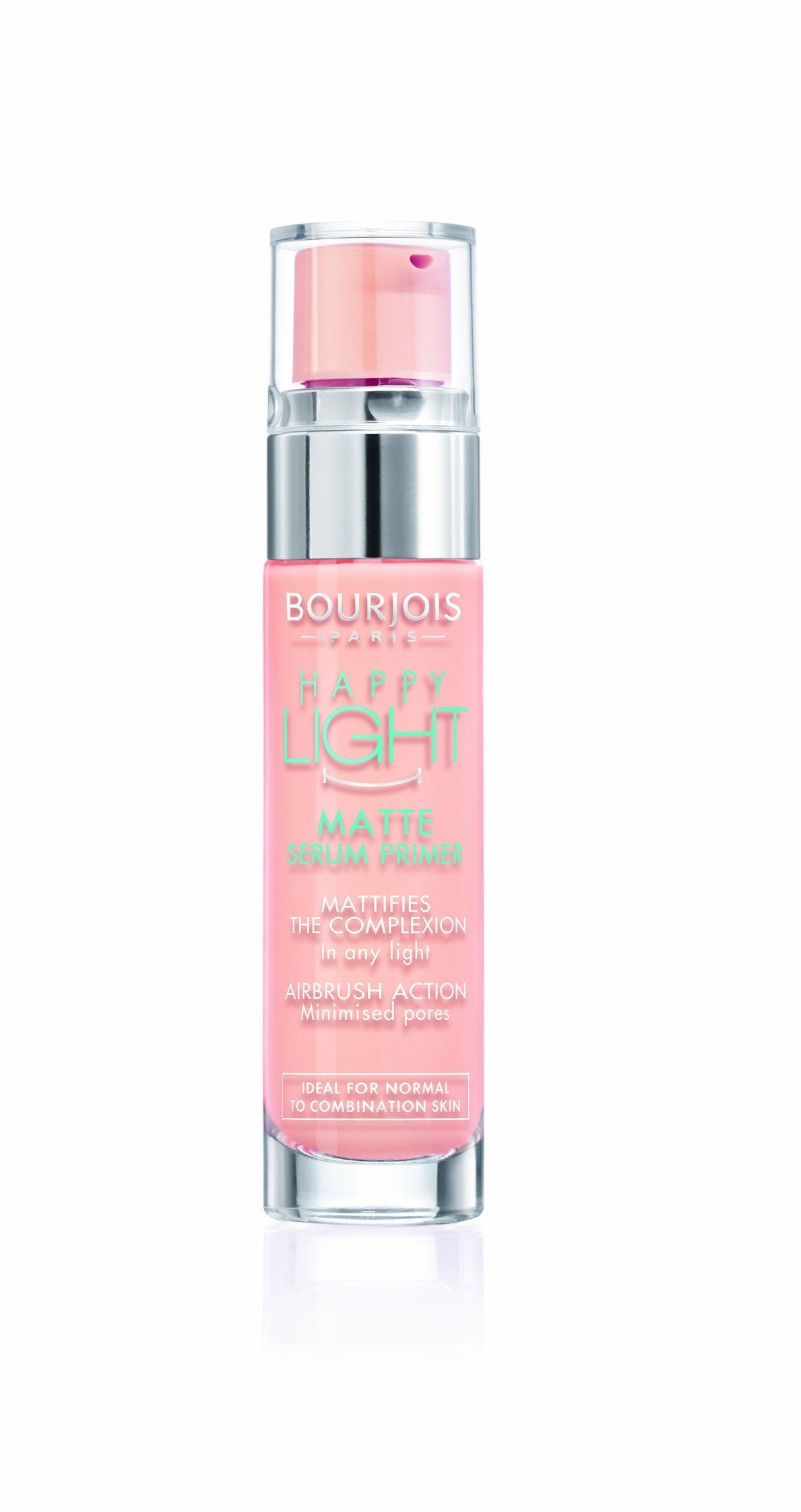 Bourjois Happy Light Primer Matifying — Luminous Serum Primer for Radiance and Shine Control