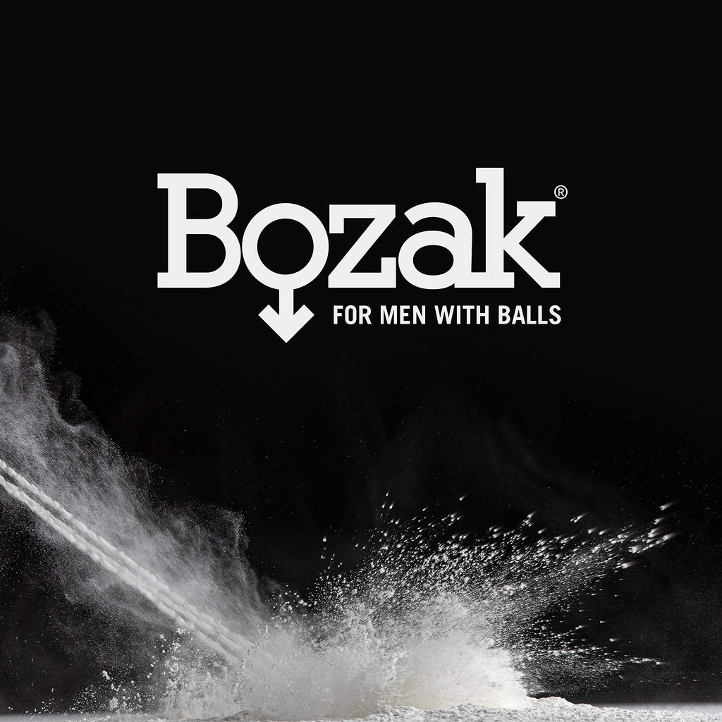 Bozak Cooling Body & Foot Powder for Men – Talc-Free, Menthol, 4 oz (2-Pack)