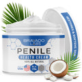Bravado Labs Premium Penile Health Creme for Men – Daily Moisturizer (4 oz)