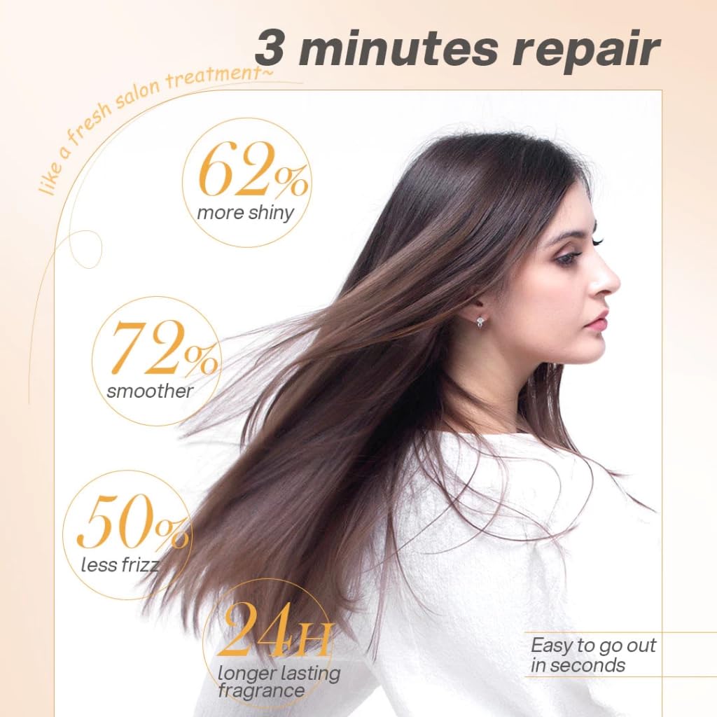 Bremod Performance Cocoa Butter & Camellia Seed Oil Hair Mask – Premium Intensive Treatment for Dry, Flat Hair (16.9 Fl Oz)