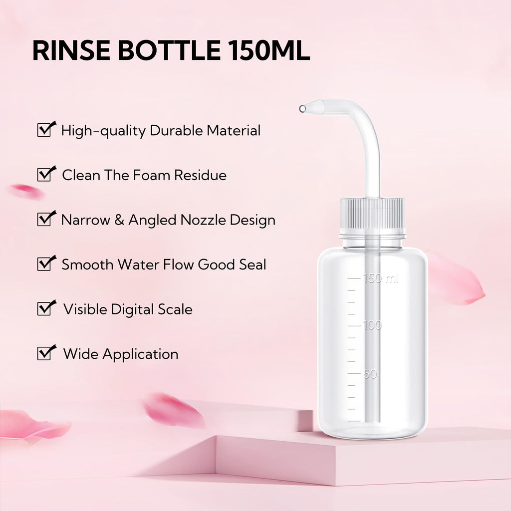 BREYLEE 100 ml Lash Shampoo Kit for Lash Extensions – Cleanse, Dry, and Care for Salon or Home Use