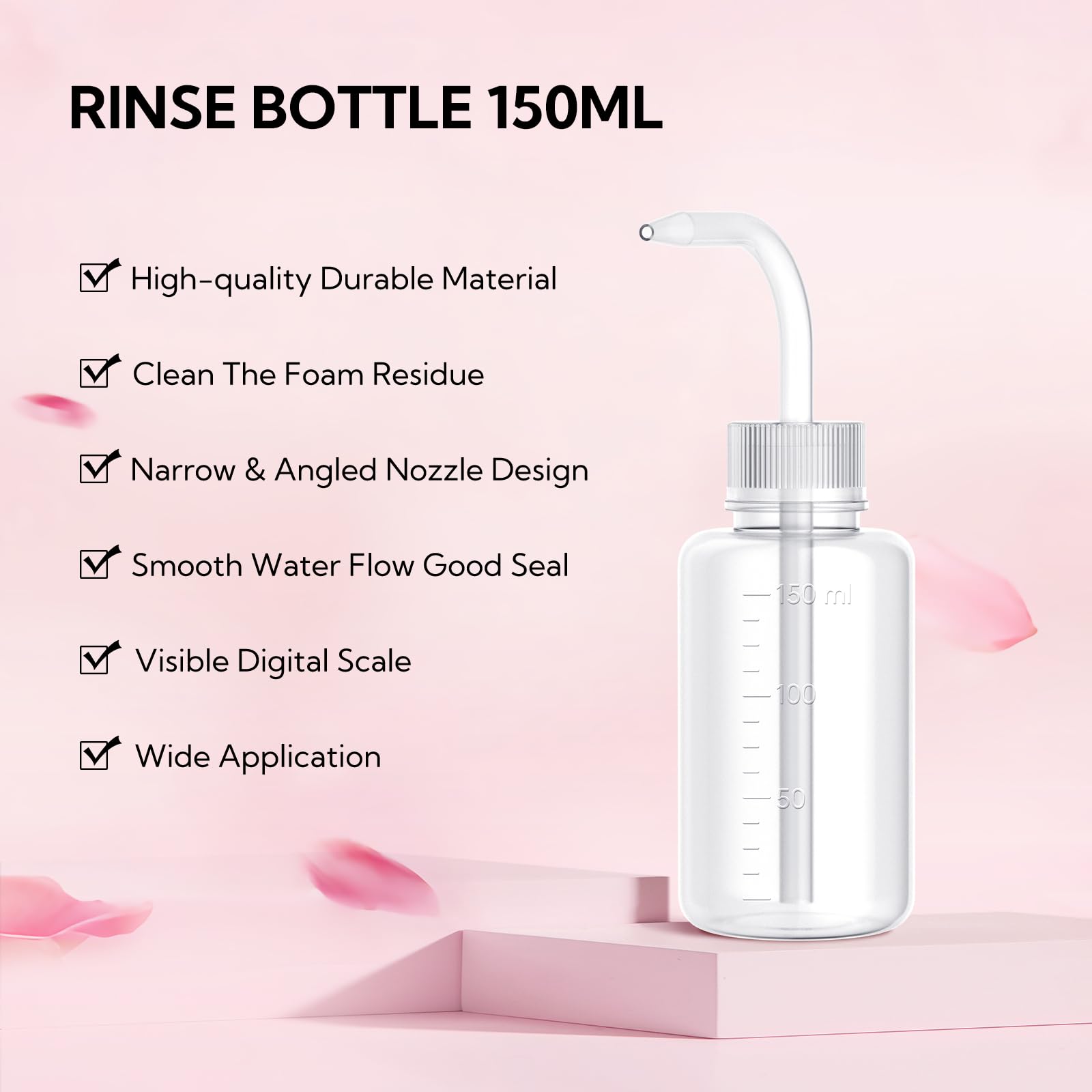 BREYLEE 100 ml Lash Shampoo Kit for Lash Extensions – Cleanse, Dry, and Care for Salon or Home Use