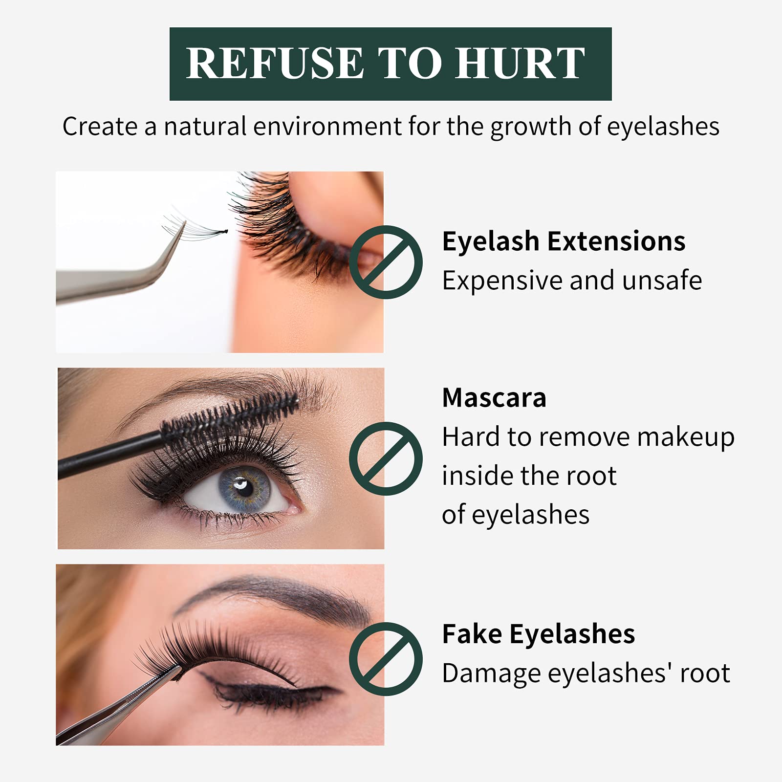 BREYLEE Eyelash Growth Serum – Lash Boost for Longer, Fuller Lashes | 3ML Gold Bottle