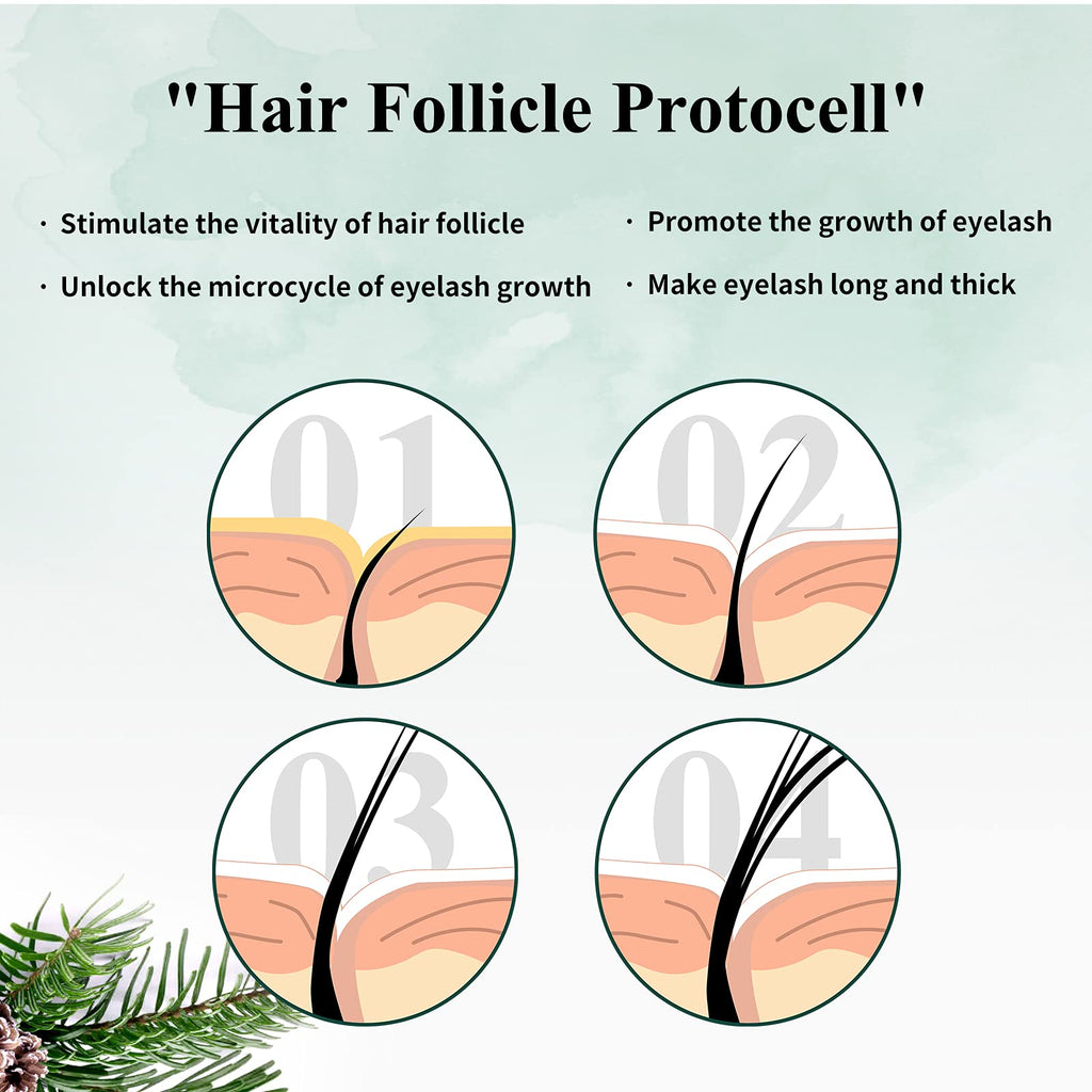BREYLEE Eyelash Growth Serum – Lash Boost for Longer, Fuller Lashes | 3ML Gold Bottle