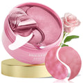 BREYLEE Rose Eye Patch – Hydrating Under Eye Patches (60 Pcs) for Puffy Eyes