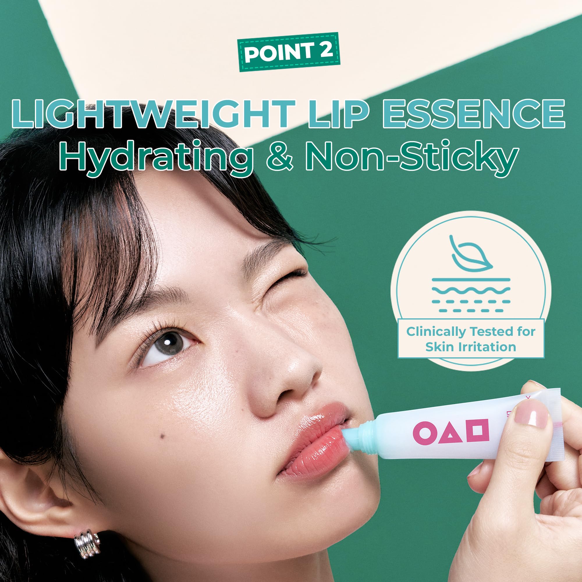 BRING GREEN X NETFLIX SQUID GAME Edition Bamboo Hyalu Lip Essence 11g x2