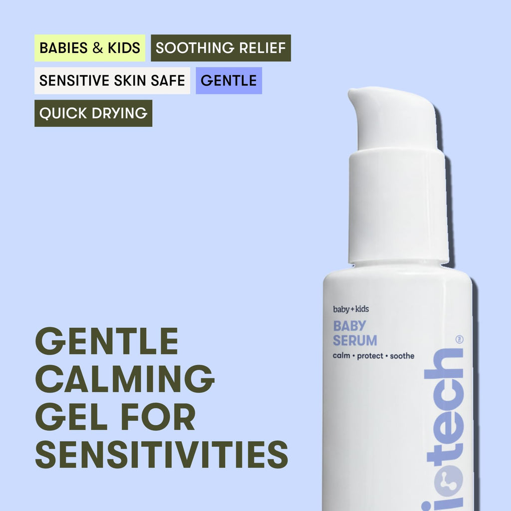 BRIOTECH Babies & Kids Skin Serum – Hypochlorous Acid Gel, Vegan, Quick-Drying Relief (3.4 fl oz)