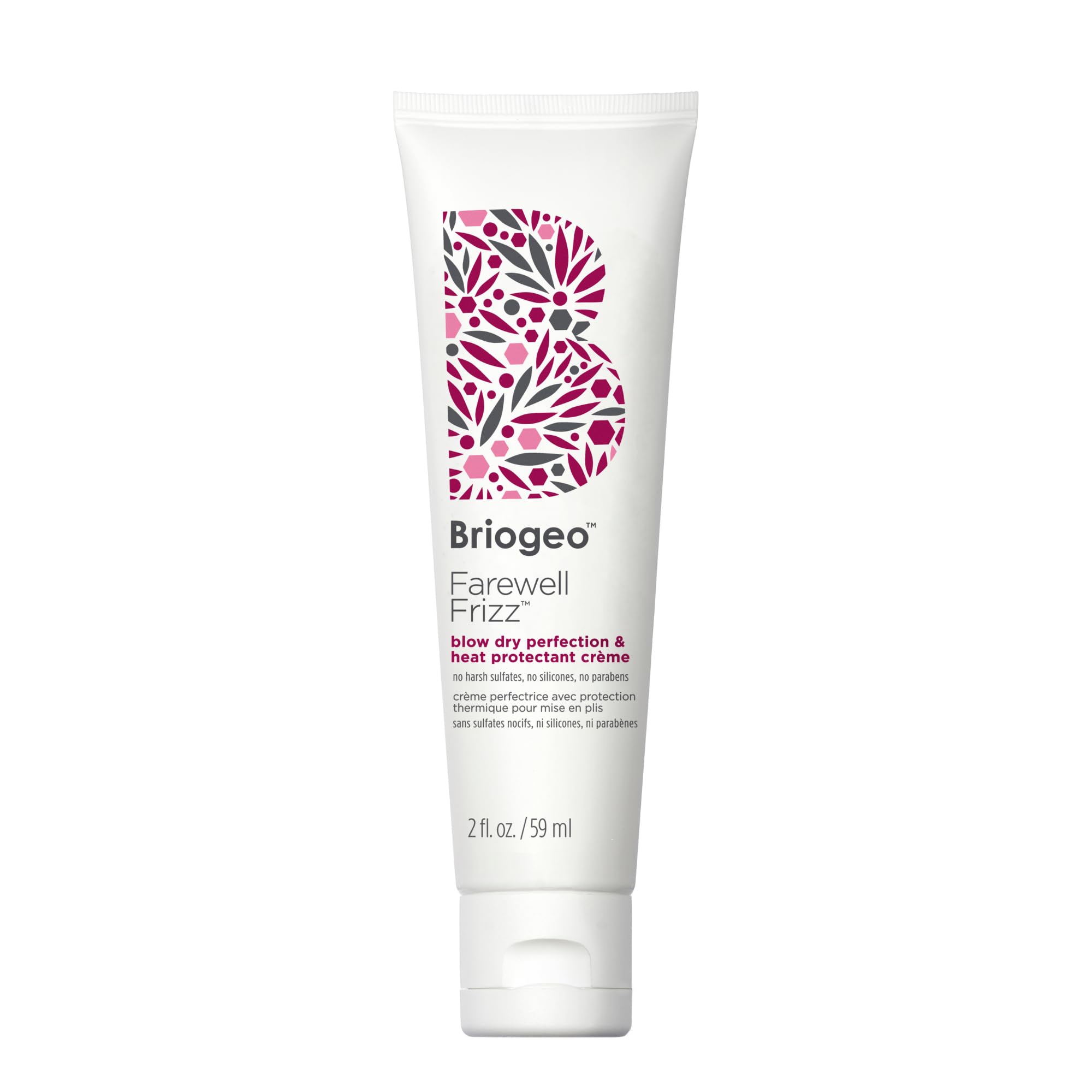 Briogeo Farewell Frizz Blow Dry Perfection & Heat Protectant Creme | Silicone-Free