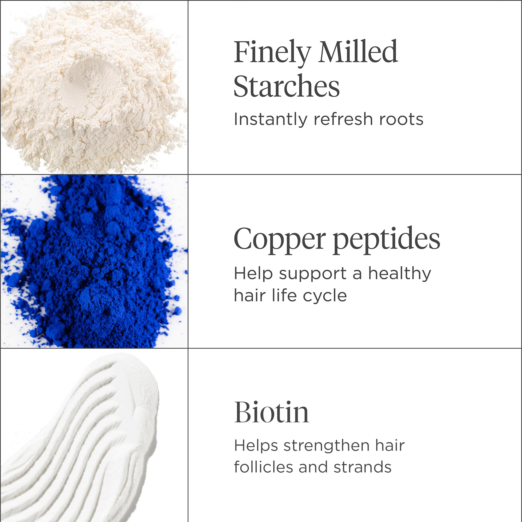 Briogeo Style & Treat Dry Shampoo Puff – Tinted for Dark Hair (Non-Aerosol, Talc & Benzene Free)
