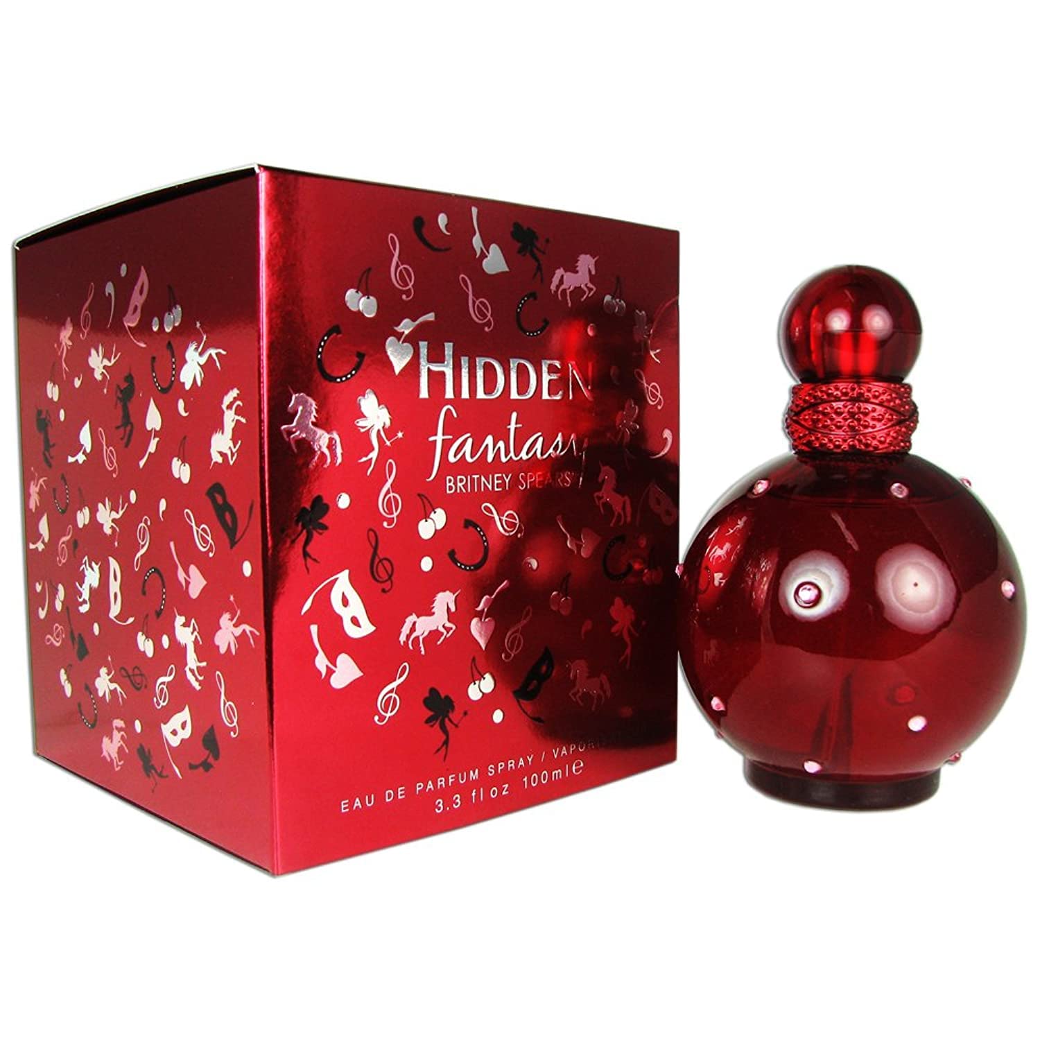 Britney Spears Hidden Fantasy Eau De Parfume Spray for Women – 3.3 oz