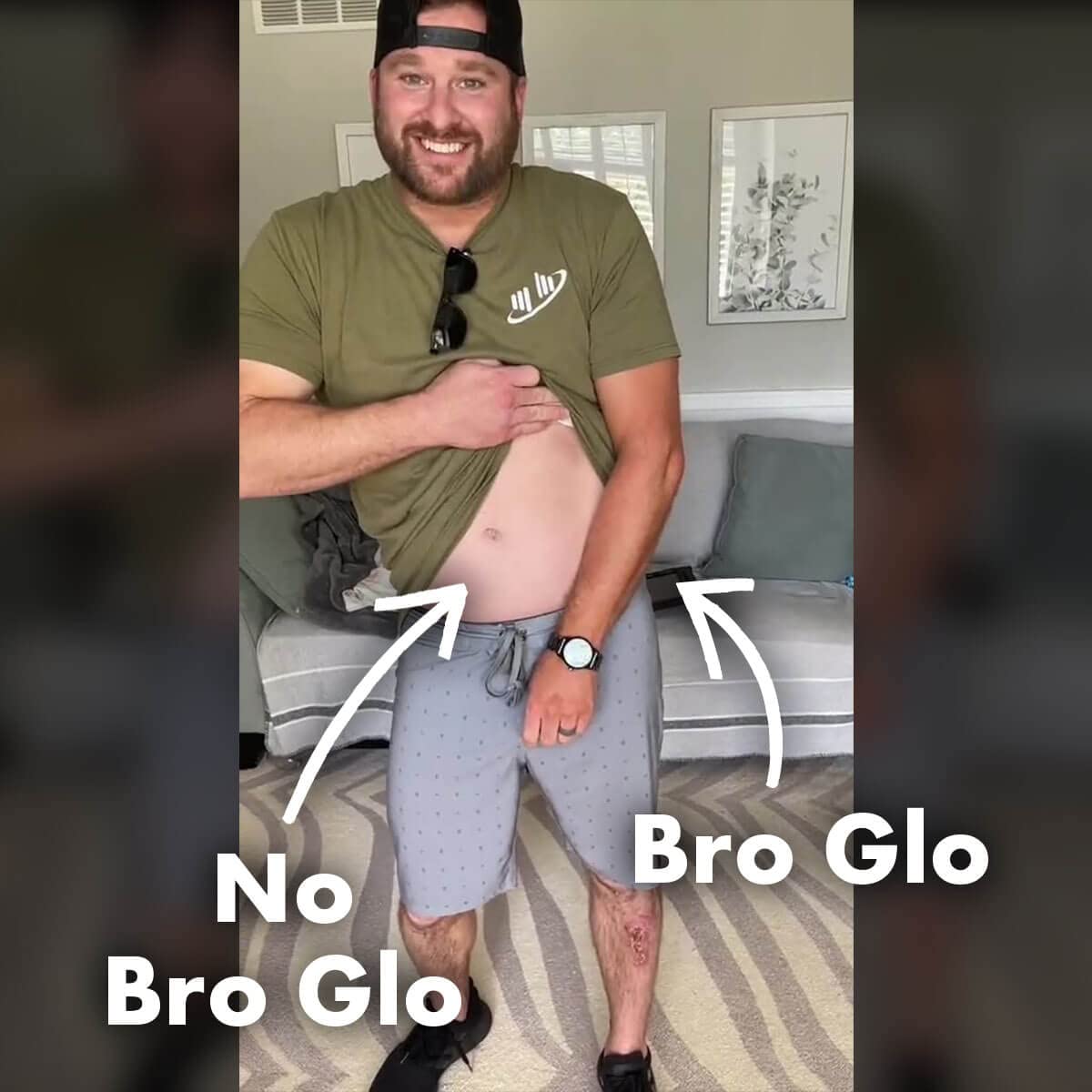 Bro Glo King Bundle Self Tanner for The Boys – Oil-Free, Water-Based