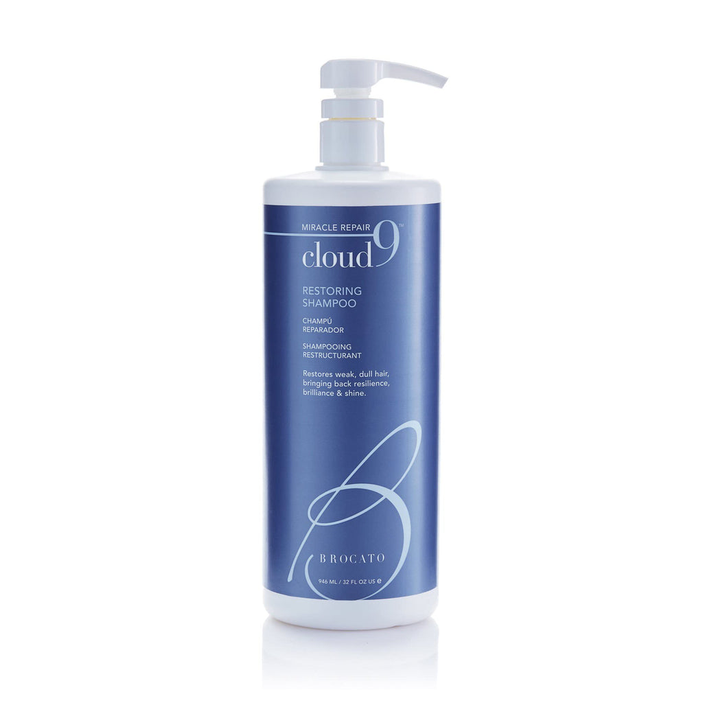 Brocato Cloud 9 Restoring Shampoo 32oz | Miracle Repair for Damaged Hair