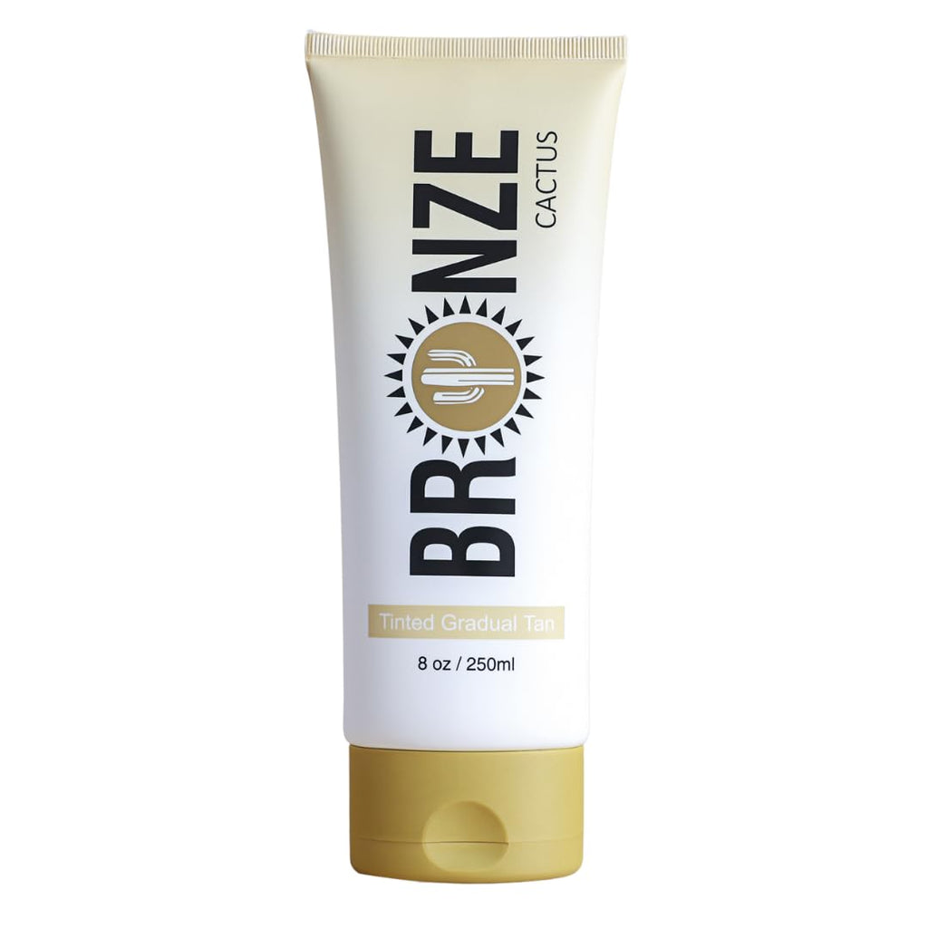 Bronze Cactus Self Tanner Dark – Hydrating Gradual Sunless Tan