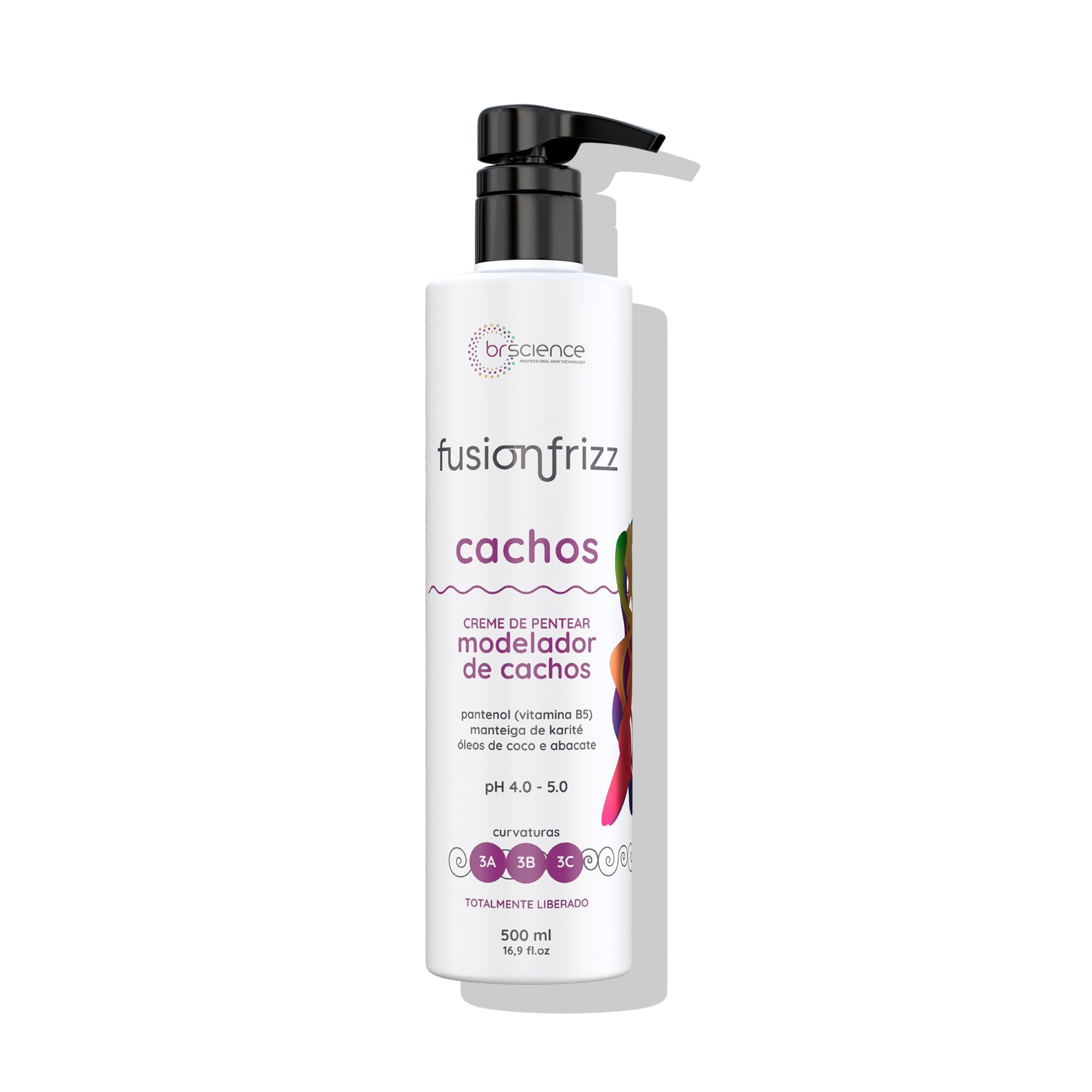 Brscience Fusionfrizz Curls 3A–3C | Curl Defining Leave-In Cream 500ml