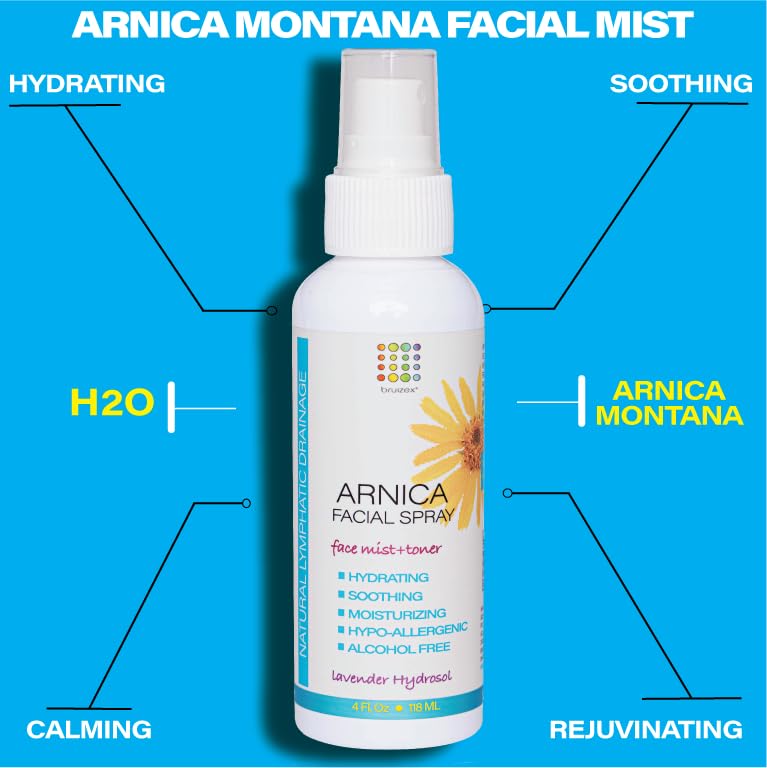 Bruizex Arnica Montana Hydrating Face Mist – Soothing Lavender Toner for Sensitive Skin