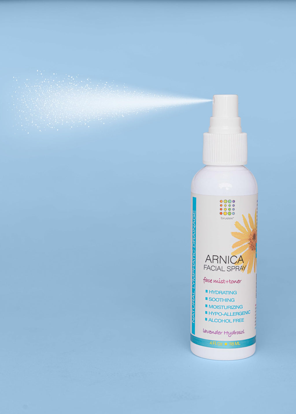 Bruizex Arnica Montana Hydrating Face Mist – Soothing Lavender Toner for Sensitive Skin